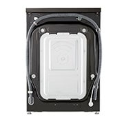 LG Πλυντήριο/Στεγνωτήριο Ρούχων 11/6kg TurboWash 360™, οπίσθια όψη, D4R7511TSBB, thumbnail 15