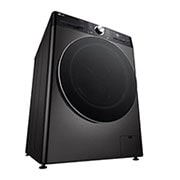 LG Πλυντήριο / Στεγνωτήριο Ρούχων 13/7kg, AI DD™, Ατμού, TurboWash 360™, Left bottom perspective view, D4R9513TPBC, thumbnail 13