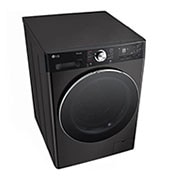 LG Πλυντήριο / Στεγνωτήριο Ρούχων 13/7kg, AI DD™, Ατμού, TurboWash 360™, Left top perspective view, D4R9513TPBC, thumbnail 8