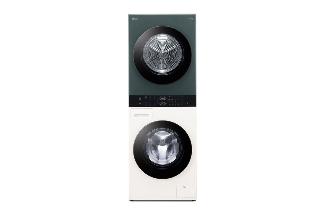 LG WashTower Πλυντήριο/Στεγνωτήριο 12/10, AIDD, Turbowash 360™, Αντλία Θερμότητας , WT1210EGF