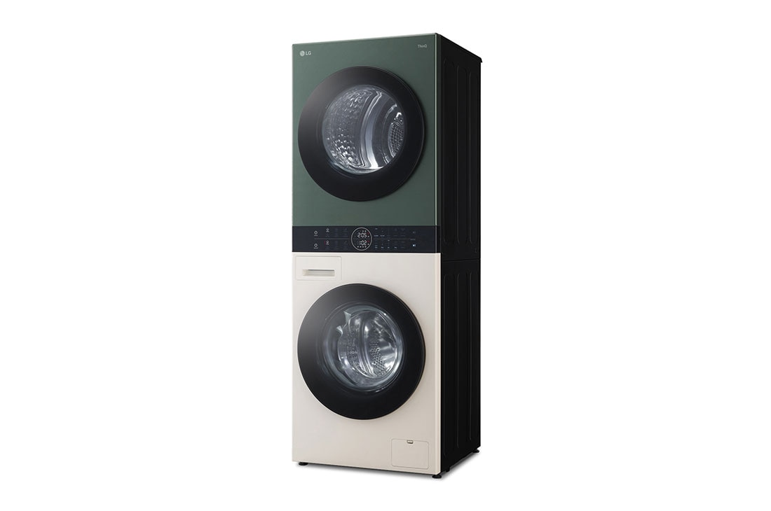 LG WashTower Πλυντήριο/Στεγνωτήριο 12/10, AIDD, Turbowash 360™, Αντλία Θερμότητας , WT1210EGF, thumbnail 3