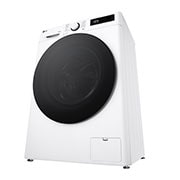 LG Πλυντήριο / Στεγνωτήριο Ρούχων Slim 8/5kg, AI DD™, Ατμού, TurboWash 360™, Right Perspective view, D2R50S8TSWB, thumbnail 13
