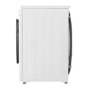 LG Πλυντήριο / Στεγνωτήριο Ρούχων Slim 8/5kg, AI DD™, Ατμού, TurboWash 360™, Side view, D2R50S8TSWB, thumbnail 14
