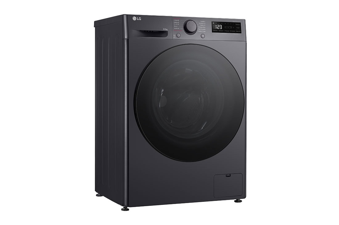 LG Πλυντήριο / Στεγνωτήριο Ρούχων Slim 9/5kg, AI DD™, Ατμού, , LeftSide, D2R5009TSMB, thumbnail 10