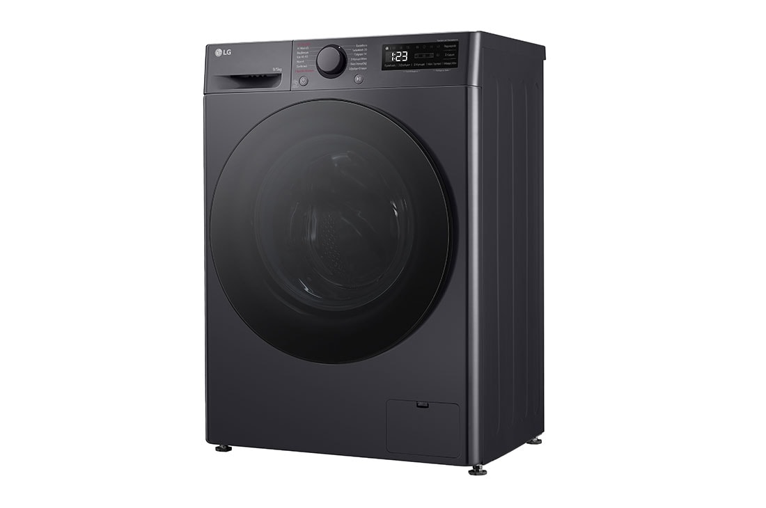 LG Πλυντήριο / Στεγνωτήριο Ρούχων Slim 9/5kg, AI DD™, Ατμού, , RightSide, D2R5009TSMB, thumbnail 12
