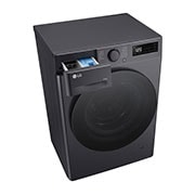 LG Πλυντήριο / Στεγνωτήριο Ρούχων Slim 9/5kg, AI DD™, Ατμού, , TopLeftPerspectiveOpen, D2R5009TSMB, thumbnail 9