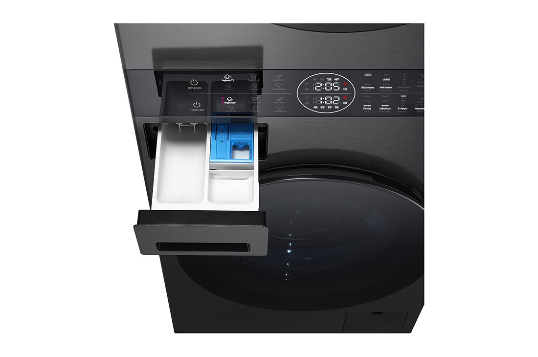 LG WashTower Πλυντήριο/Στεγνωτήριο 12/10, AIDD, Turbowash 360™, Αντλία Θερμότητας , WT1210BBF, thumbnail 9