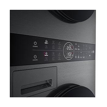 LG WashTower Πλυντήριο/Στεγνωτήριο 12/10, AIDD, Turbowash 360™, Αντλία Θερμότητας , WT1210BBF, thumbnail 12