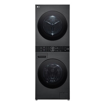 LG WashTower Πλυντήριο/Στεγνωτήριο 12/10, AIDD, Turbowash 360™, Αντλία Θερμότητας , WT1210BBF, thumbnail 2