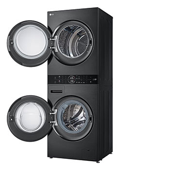 LG WashTower Πλυντήριο/Στεγνωτήριο 12/10, AIDD, Turbowash 360™, Αντλία Θερμότητας , WT1210BBF, thumbnail 6