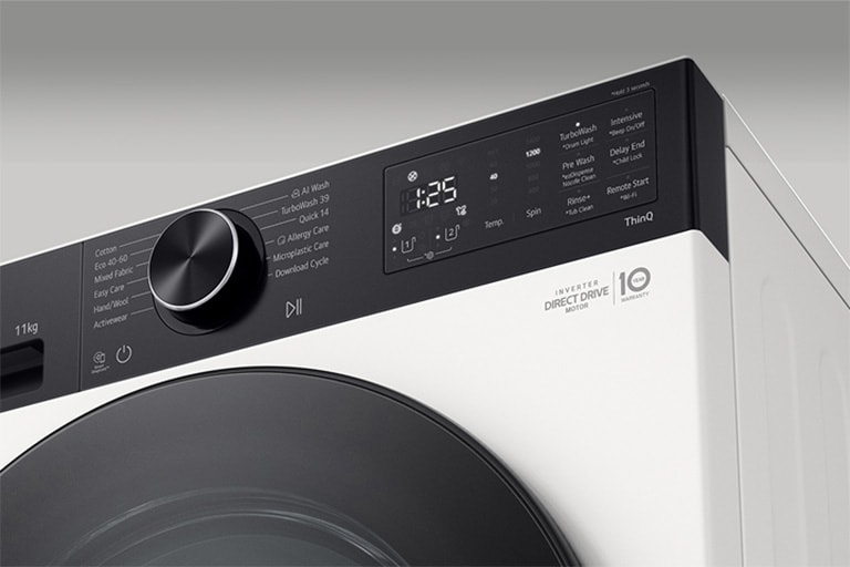 Επιλογέας και πίνακας πλυντηρίου ρούχων