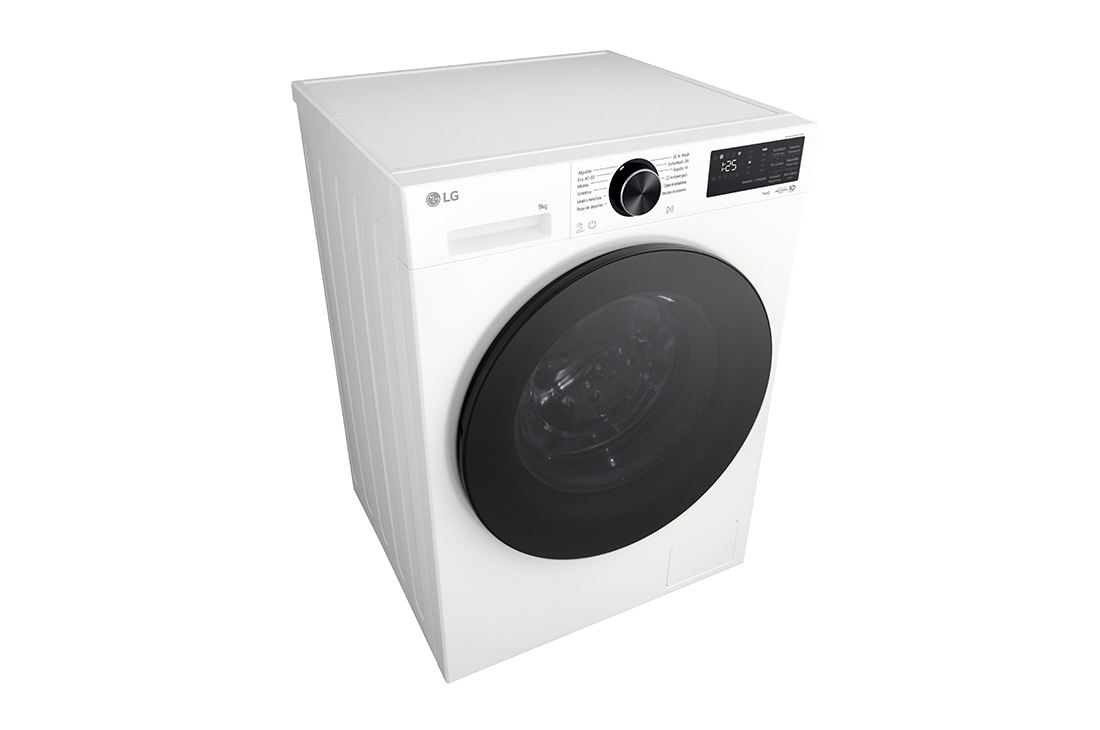 LG Πλυντήριο ρούχων 9kg, AIDD, TurboWash, Λεπτομερής όψη του συρταριού απορρυπαντικού, F4X5009TWB, thumbnail 9