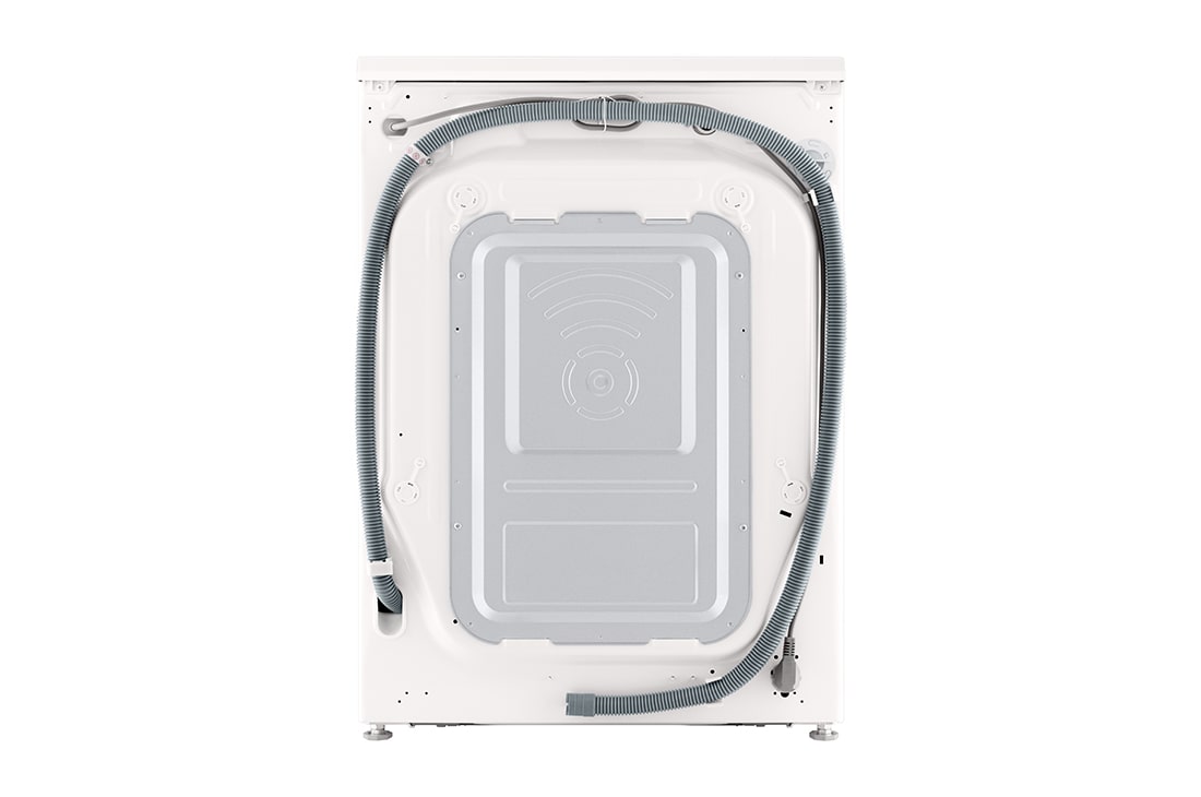 LG Πλυντήριο ρούχων 9kg, AIDD, TurboWash, Αριστερή προοπτική όψη του συνδυασμού πλυντηρίου-στεγνωτηρίου της LG, F4X5009TWB, thumbnail 14