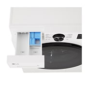 LG Πλυντήριο ρούχων 9kg, AIDD, TurboWash, Εικόνα για τη διάσταση και την εγκατάσταση του πλυντηρίου ρούχων εμπρόσθιας φόρτωσης της LG, F4X5009TWB, thumbnail 7
