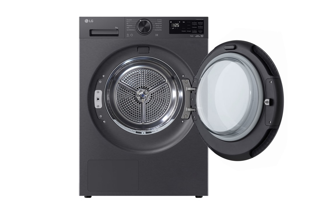 LG Στεγνωτήριο LG AI DUAL Inverter με AI Dry™, frontopen, RHX5009NBB, thumbnail 2