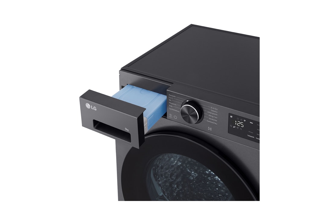 LG Στεγνωτήριο LG AI DUAL Inverter με AI Dry™, detergent, RHX5009NBB, thumbnail 5