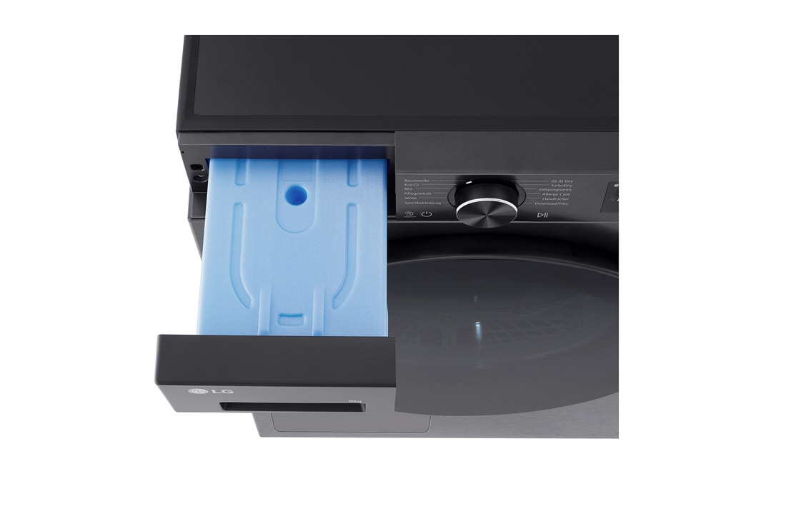 LG Στεγνωτήριο LG AI DUAL Inverter με AI Dry™, topdraweropen, RHX5009NBB, thumbnail 7