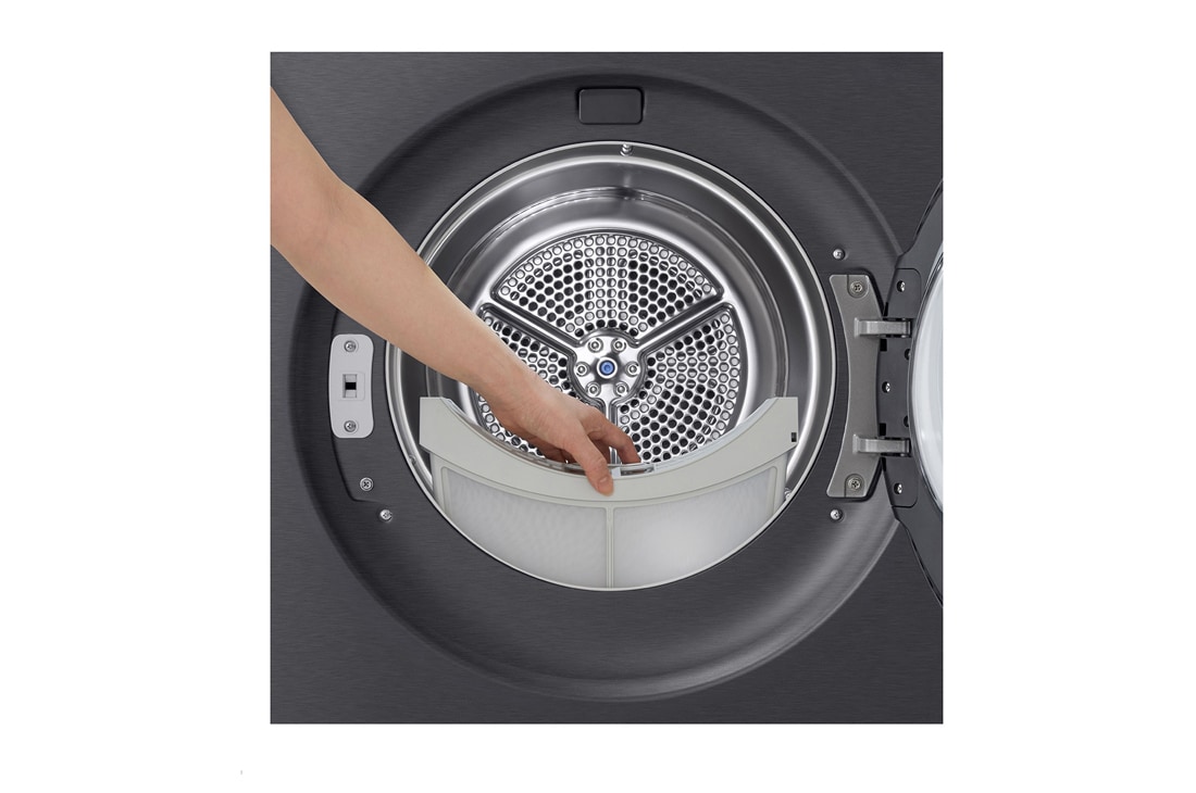 LG Στεγνωτήριο LG AI DUAL Inverter με AI Dry™, drumdetail2, RHX5009NBB, thumbnail 16