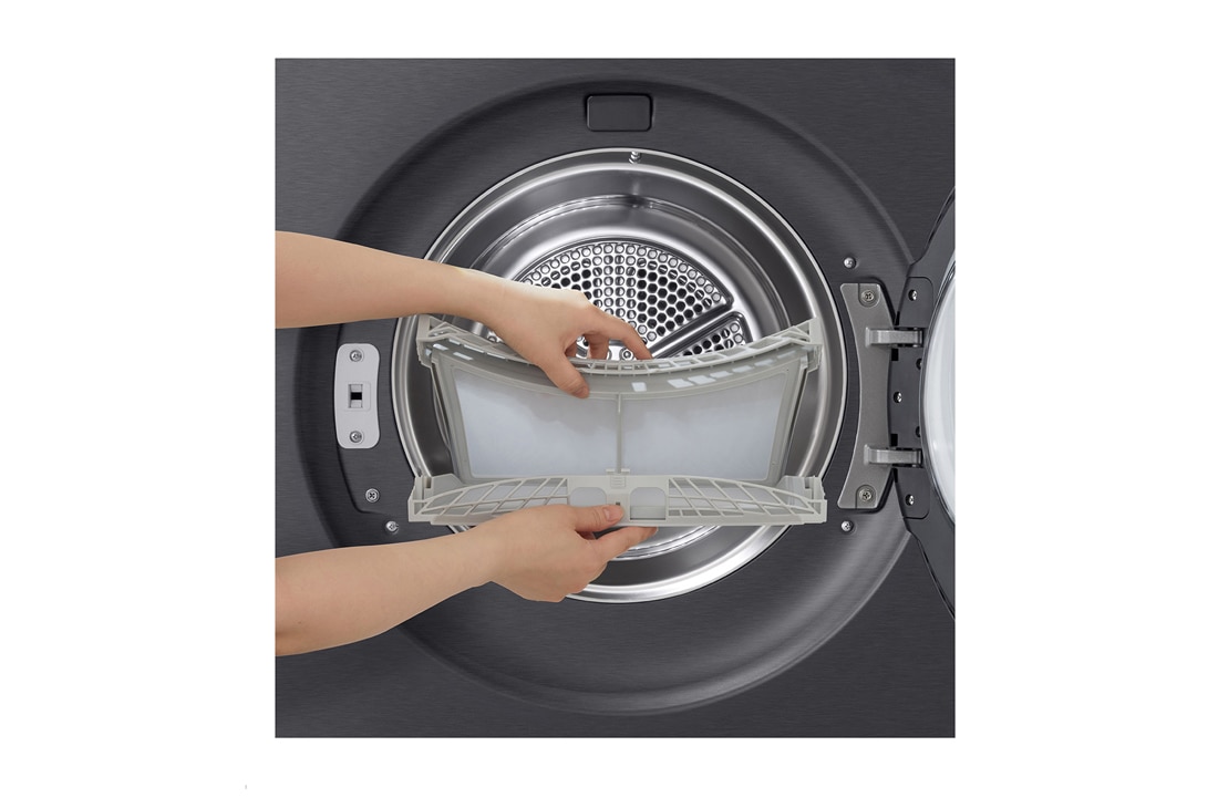 LG Στεγνωτήριο LG AI DUAL Inverter με AI Dry™, drumdetail3, RHX5009NBB, thumbnail 17