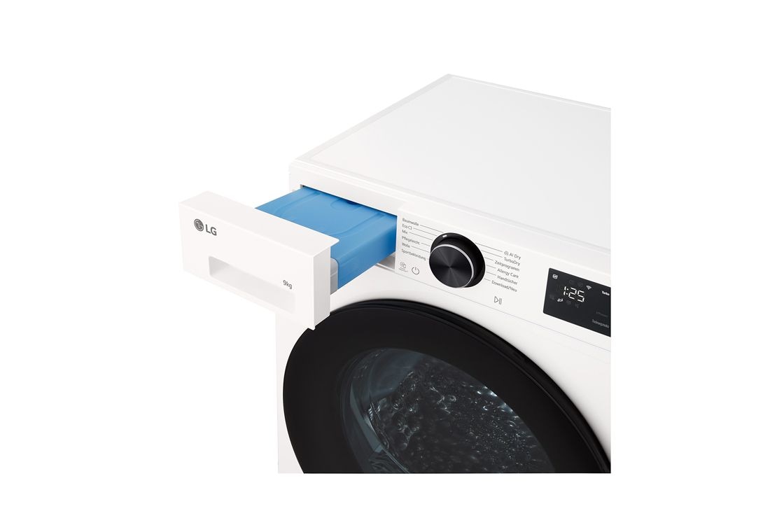 LG Στεγνωτήριο LG AI DUAL Inverter με AI Dry™, detergent, RHX5009TWB, thumbnail 5