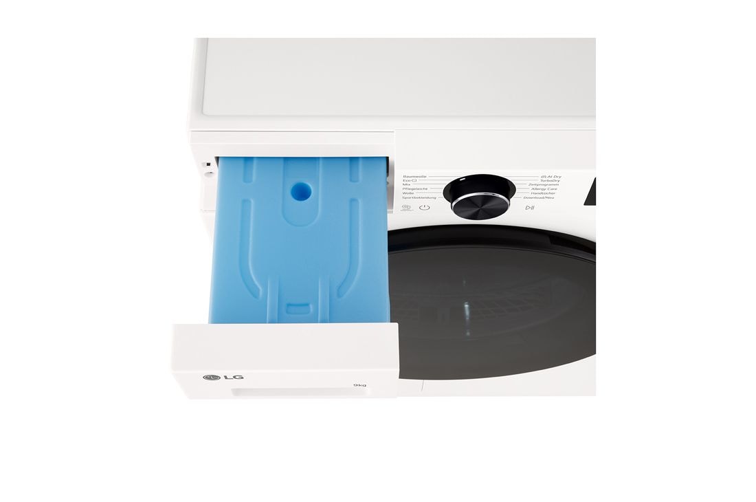 LG Στεγνωτήριο LG AI DUAL Inverter με AI Dry™, topdraweropen, RHX5009TWB, thumbnail 7
