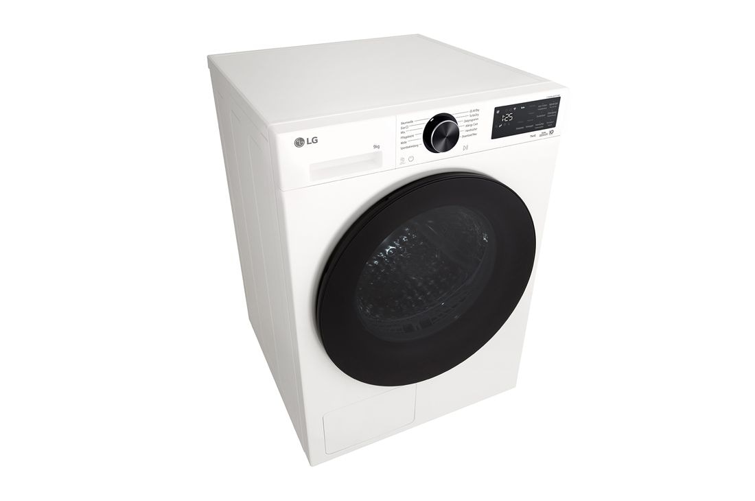 LG Στεγνωτήριο LG AI DUAL Inverter με AI Dry™, lefthighangle, RHX5009TWB, thumbnail 9