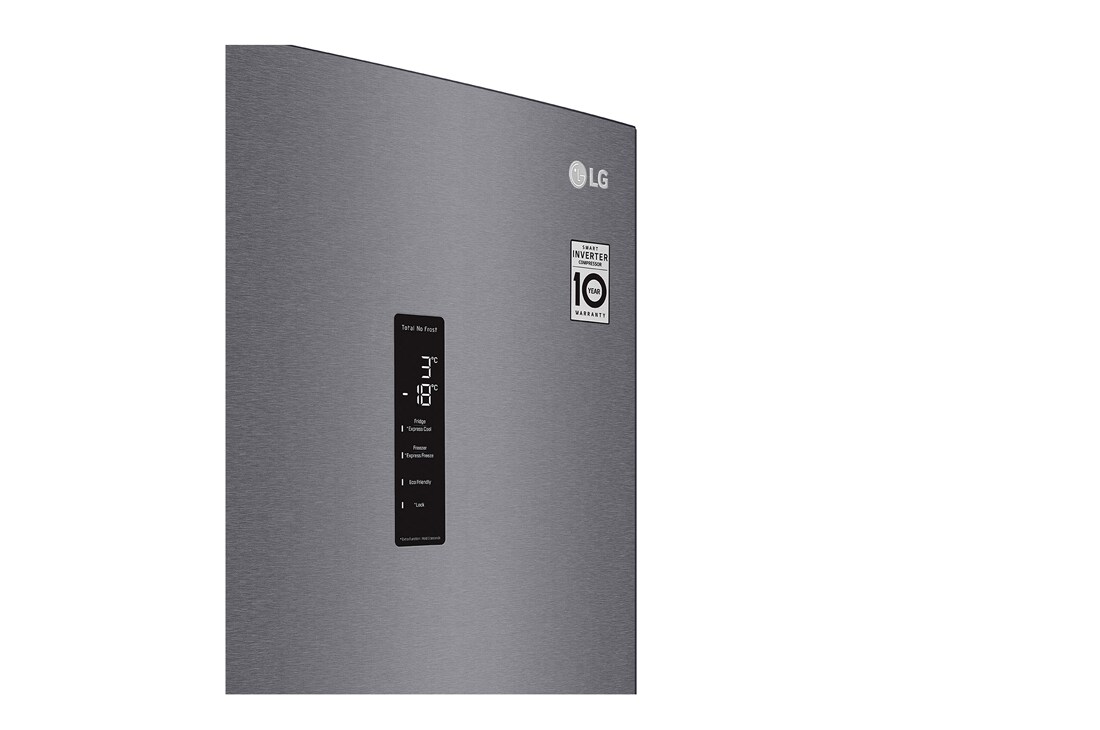 LG Ψυγειοκαταψύκτης Total No Frost 203 x 59,5 cm , GBP32DSKZN, thumbnail 7
