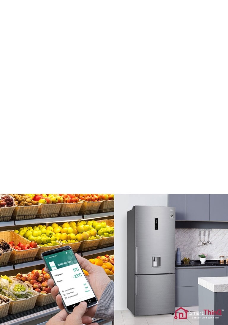 Ρυθμίστε το ψυγείο σας εξ αποστάσεως