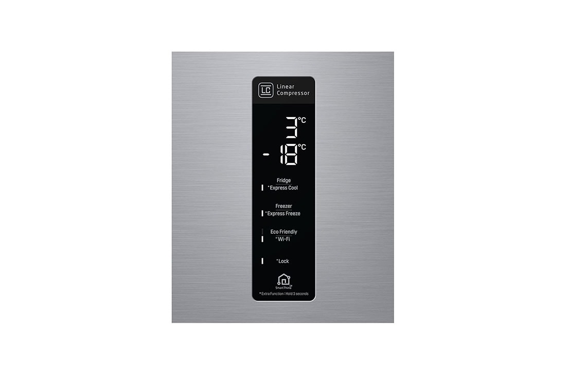 LG Ψυγειοκαταψύκτης Total No Frost 185 x 70,5 cm με βρυσάκι νερού, Detail view, GBF567PZCMB, thumbnail 9