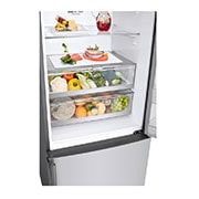 LG Ψυγειοκαταψύκτης Total No Frost 185 x 70,5 cm με βρυσάκι νερού, Drawer with food, GBF567PZCMB, thumbnail 3