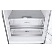LG Ψυγειοκαταψύκτης Total No Frost 185 x 70,5 cm με βρυσάκι νερού, Drawer with top perspective view, GBF567PZCMB, thumbnail 8