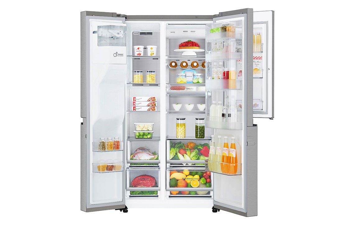 LG Ψυγείο Ντουλάπα Κάθετης Διάταξης (SxS) Total No Frost 1790 x 91,2 cm, GSJ960NSCZ, GSJ960NSCZ, thumbnail 3