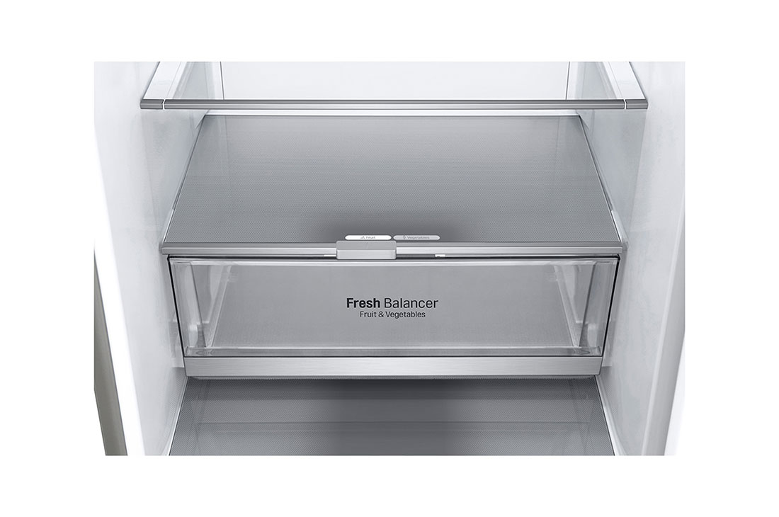 LG Ψυγειοκαταψύκτης Total No Frost 203 x 59,5 cm με βρυσάκι νερού, LED light Detail2, GBF72NSDMN, thumbnail 10