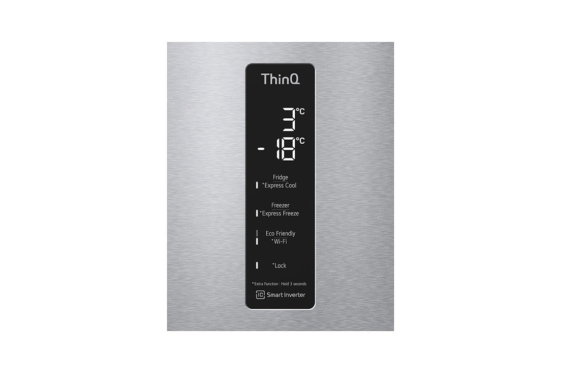 LG Ψυγειοκαταψύκτης Total No Frost 203 x 59,5 cm με βρυσάκι νερού, Smart Inverter, GBF72NSDMN, thumbnail 11