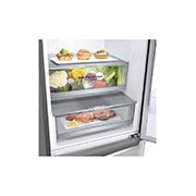 LG Ψυγειοκαταψύκτης Total No Frost 203 x 59,5 cm με βρυσάκι νερού, Drawers, GBF72NSDMN, thumbnail 3