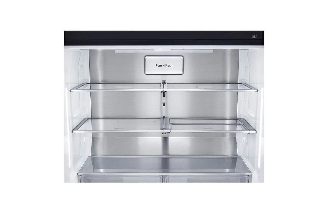 LG Ψυγείο Ντουλάπα Οριζόντιας Διάταξης (Multi Door) Total No Frost με InstaView Door-in-Door® 1793 x 91,2 cm, όψη εσωτερικού - Πτυσσόμενο ράφι, GMX945MC9F, thumbnail 9