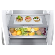 LG Ψυγειοκαταψύκτης Total No Frost 203 x 59,5 cm , V+203_extra_pocket_metaltouch_sts_TopDrawer_Fruit_Food, GBB92STBAP, thumbnail 7