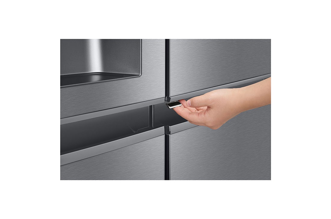 LG Ψυγείο Ντουλάπα Κάθετης Διάταξης (SxS) Total No Frost  με Door-in-Door® 1790 x 91,3 cm , GSJV31DSXF, GSJV31DSXF, thumbnail 5