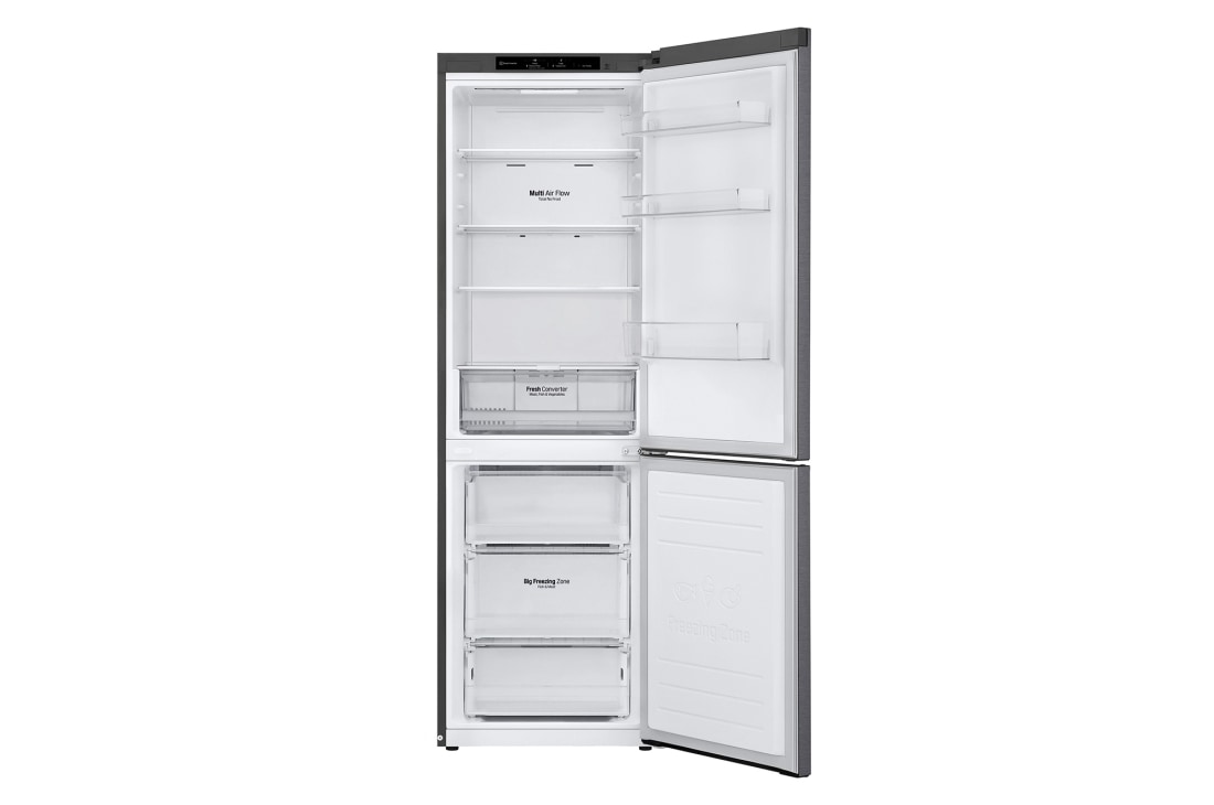 LG Ψυγειοκαταψύκτης Total No Frost 186 x 59,5 cm , FrontAllOpen, GBP61DSPGN, thumbnail 3