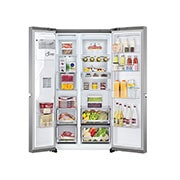 LG Ψυγείο Ντουλάπα Κάθετης Διάταξης (SxS) Total No Frost με Door-in-Door® 1790 x 91,3 cm , όψη κρυφού κουμπιού, GSJV90PZAE, thumbnail 3