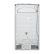 LG Ψυγείο Ντουλάπα Κάθετης Διάταξης (SxS) Total No Frost με InstaView Door-in-Door® 1790 x 91,3 cm, πίσω όψη, GSXV91BSAF, thumbnail 15