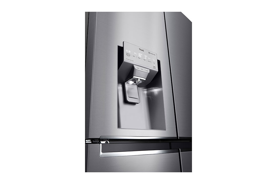 LG Ψυγείο Ντουλάπα Οριζόντιας Διάταξης (Multi Door) Total No Frost 1793 x 91,2 cm , όψη λεπτομέρειας βρύσης, GML945PZ8F, thumbnail 8