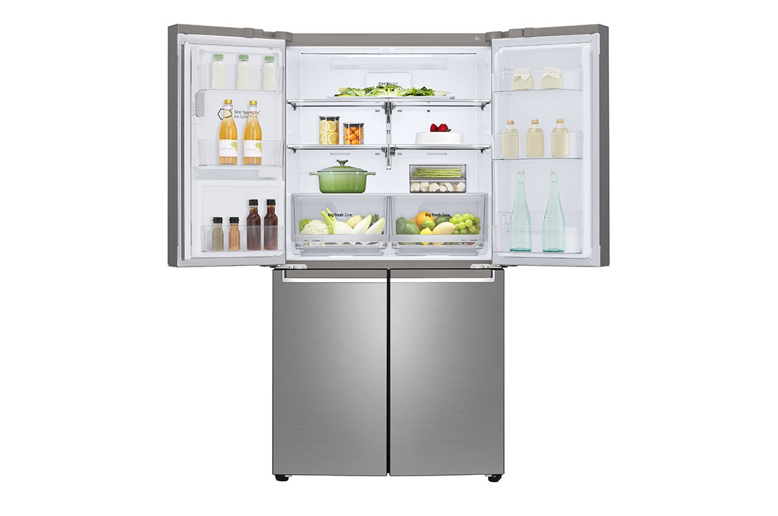 LG Ψυγείο Ντουλάπα Οριζόντιας Διάταξης (Multi Door) Total No Frost 1793 x 91,2 cm , μπροστινή ανοικτή όψη τροφίμων did, GML945PZ8F, thumbnail 9