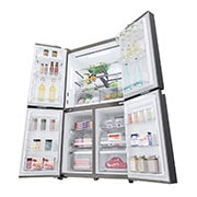 LG Ψυγείο Ντουλάπα Οριζόντιας Διάταξης (Multi Door) Total No Frost 1793 x 91,2 cm , ανοικτή όψη εμπρός δεξιά, GML945PZ8F, thumbnail 11