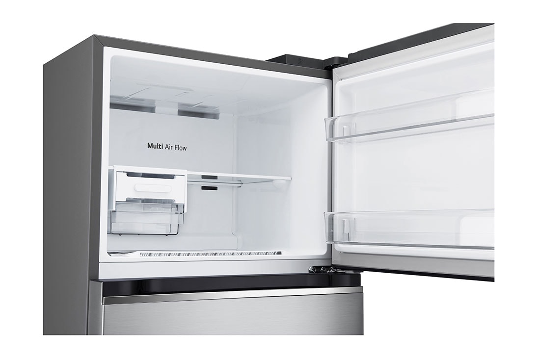 LG Ψυγείο Δίπορτο Total No Frost 168 x 55,5 cm, άνω καταψύκτης ανοικτός με κινητή παγομηχανή προσαρτημένη και τρόφιμα αποθηκευμένα, GTBV20PYGKD, thumbnail 9