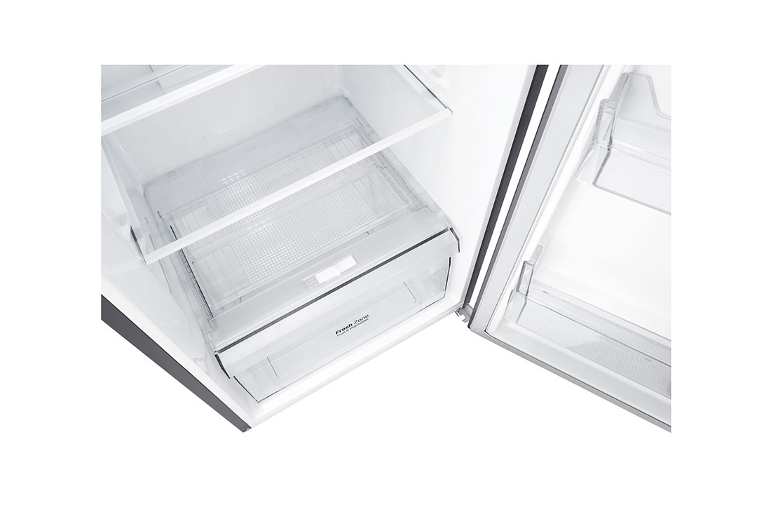 LG Ψυγείο Δίπορτο Total No Frost 166,5 x 55,5 cm, όψη λεπτομέρειας κάτω χειρολαβής ψυγείου, GTB362PZCMD, thumbnail 7