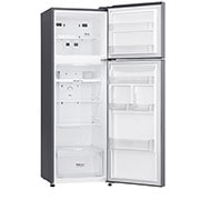 LG Ψυγείο Δίπορτο Total No Frost 166,5 x 55,5 cm, ανοικτή προοπτική κάτοψη με τρόφιμα αποθηκευμένα, GTB362PZCMD, thumbnail 9