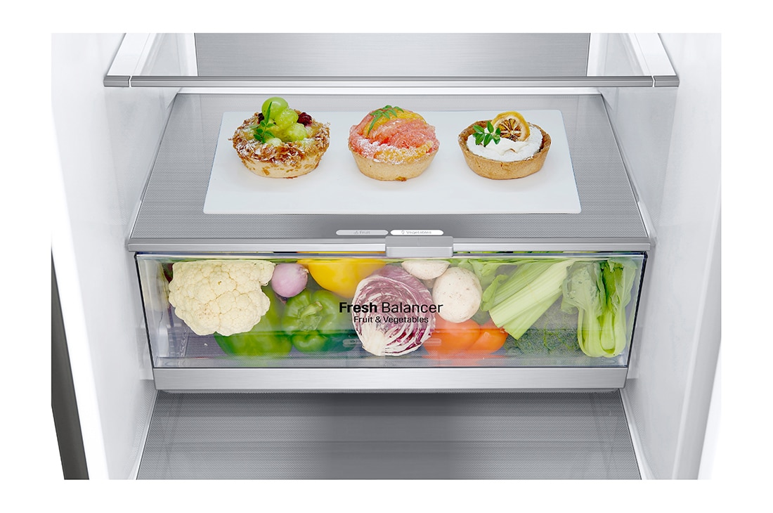 LG Ψυγειοκαταψύκτης Total No Frost 203 x 59,5 cm , LG Ψυγειοκαταψύκτης Total No Frost 203 x 59,5 cm , GBB72SWVGN, GBB72PZ7CN1, thumbnail 7