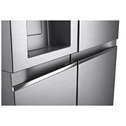 LG Ψυγείο Ντουλάπα Κάθετης Διάταξης (SxS) Total No Frost 1790 x 91,3 cm , μπροστινή ανοικτή όψη did, GSLV90PZAD, thumbnail 9