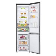 LG Ψυγειοκαταψύκτης Total No Frost 203 x 59,5 cm , Front view open with food, GBP62DSXCC1, thumbnail 2